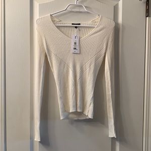 Dynamite Cream Sweater size Small